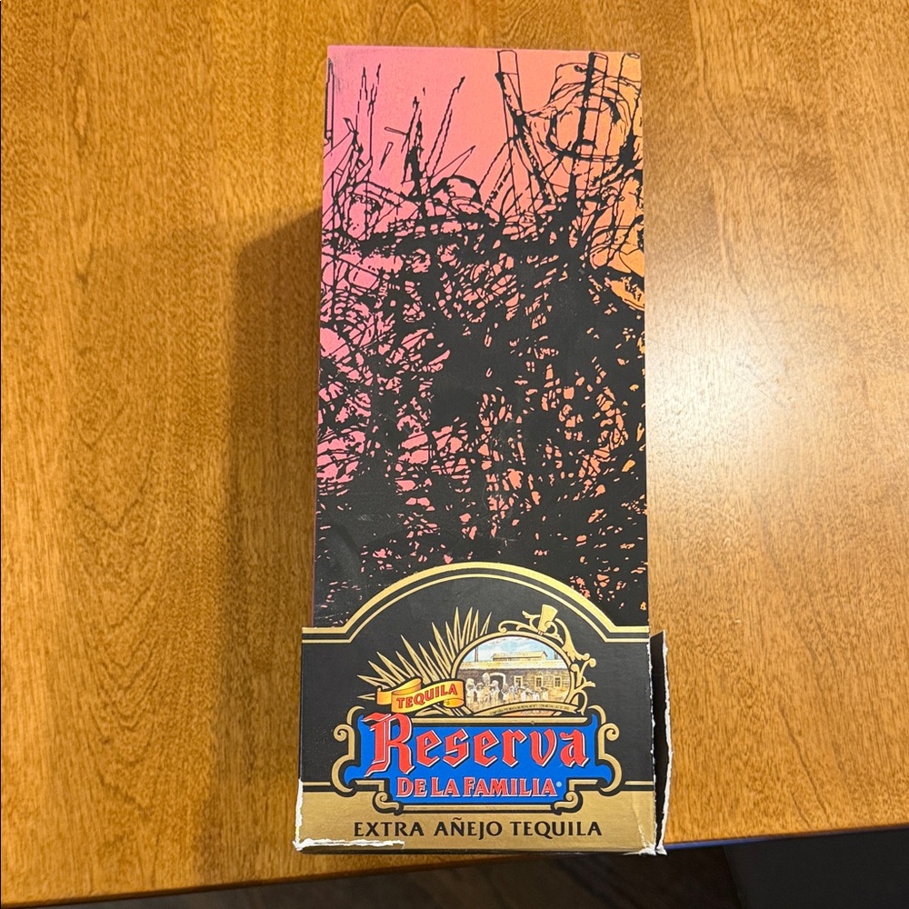 Reserva De La Familia Extra Añejo Tequila - Pink and Black Box